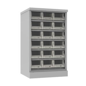 18 Bins Small Storage Unit