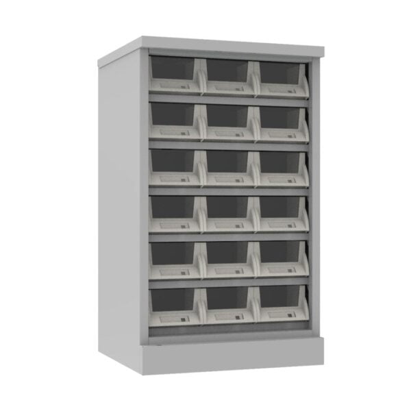 18 Bins Small Storage Unit