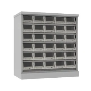 30 Bins Small Storage Unit